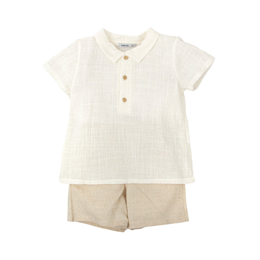 Magia Woven Boys 2-Piece Set – Babidú (Made in Spain)