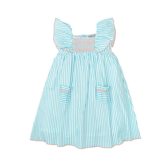 Melodia Girls Cotton Dress | Made in Spain (12M–8Y)