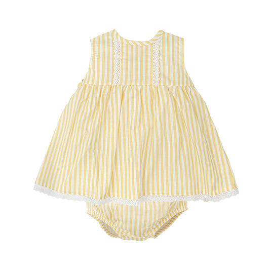 Raíz Baby Girl Two-Piece Dress & Diaper Cover