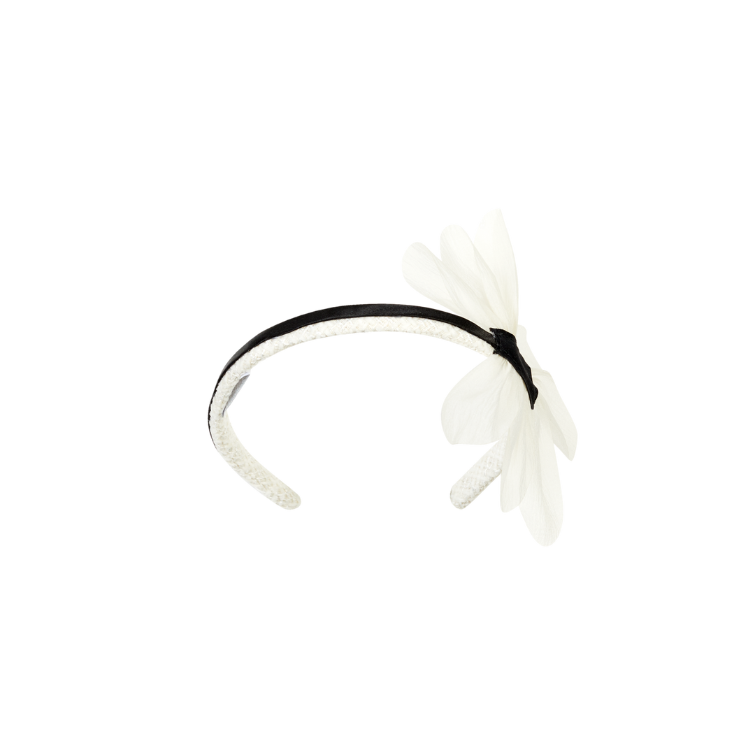 Deolinda Ivory Flower Headband