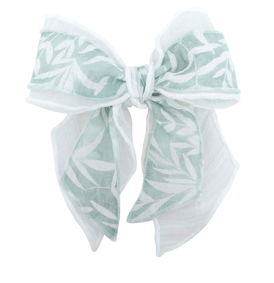 Varanasi Hair Bow Clip for Girls by Calamaro Baby | Made in Spain
