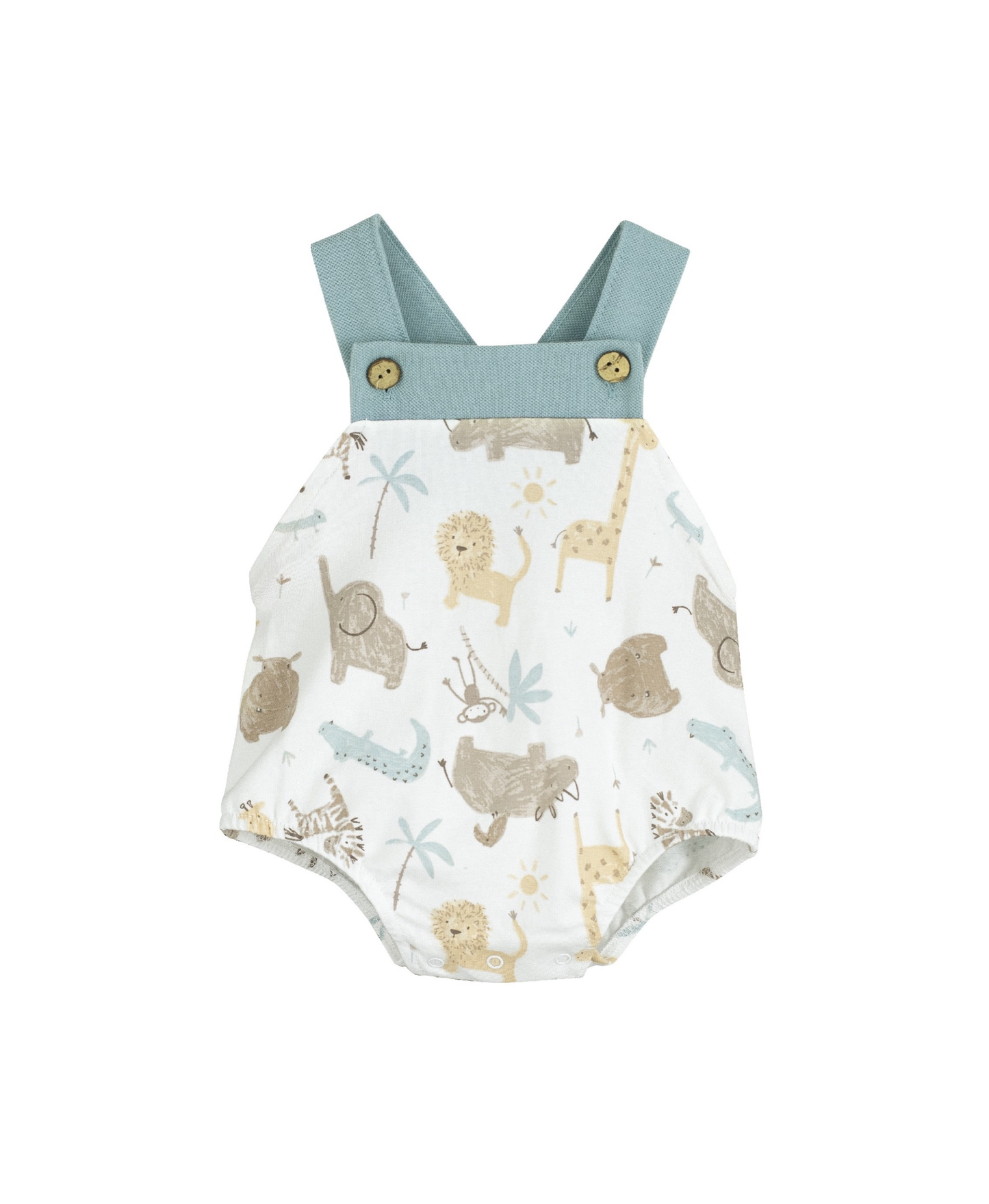 Java Peto Baby Romper for Boys – Sizes 1M to 18M | Made in Spain