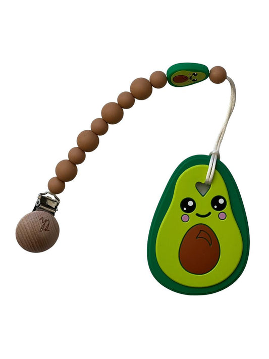 Avocado Teether & Clip Bundle