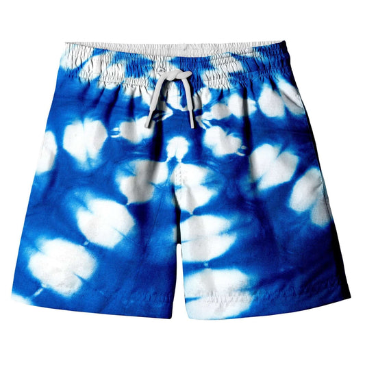 Coral Blue Twist Boardshorts - Nico