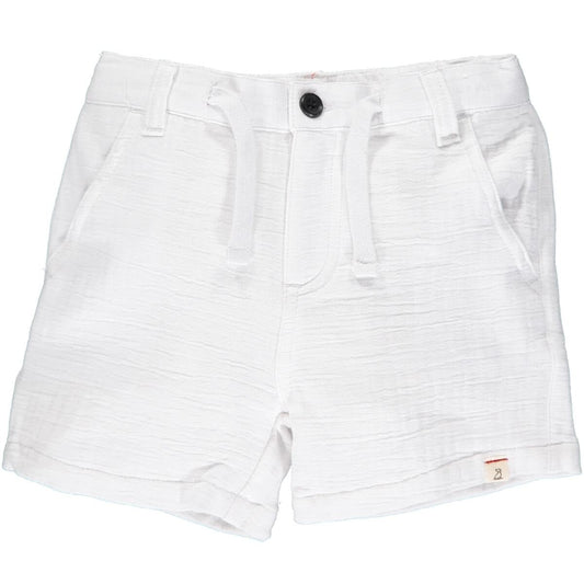 CREW white gauze shorts - Nico