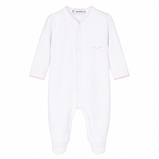 Pelele Abierto  Babygrow for Newborn Girls – Made in Spain