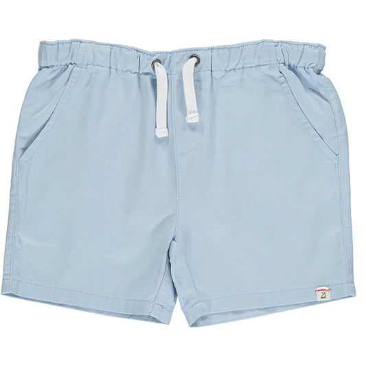 HUGO pale blue Twill Shorts - Nico