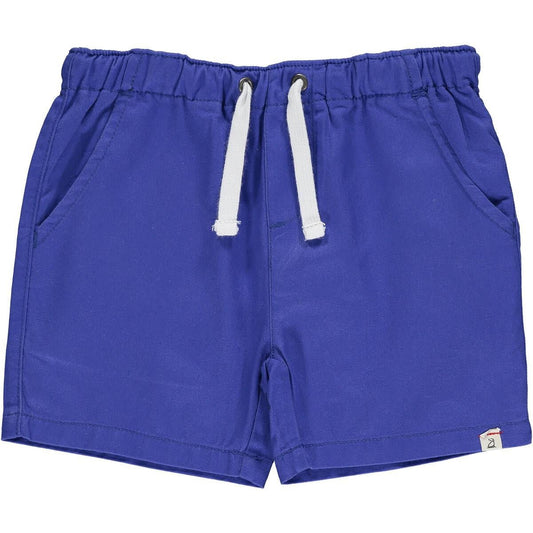 HUGO royal blue twill shorts - Nico