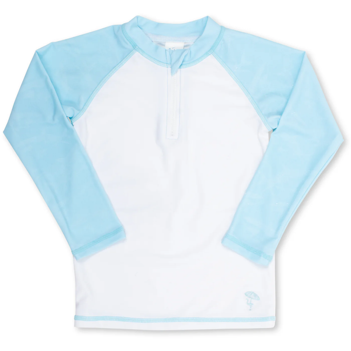 Rashguard w/ Water Appearing Fabric Sharks