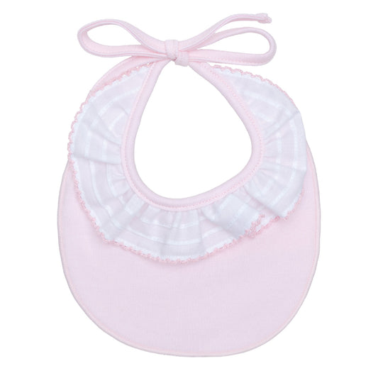 Nube Frill Bib in Pink