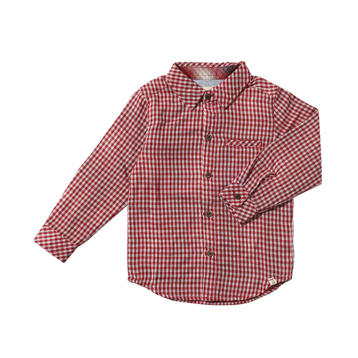 Red micro plaid ATWOOD WOVEN