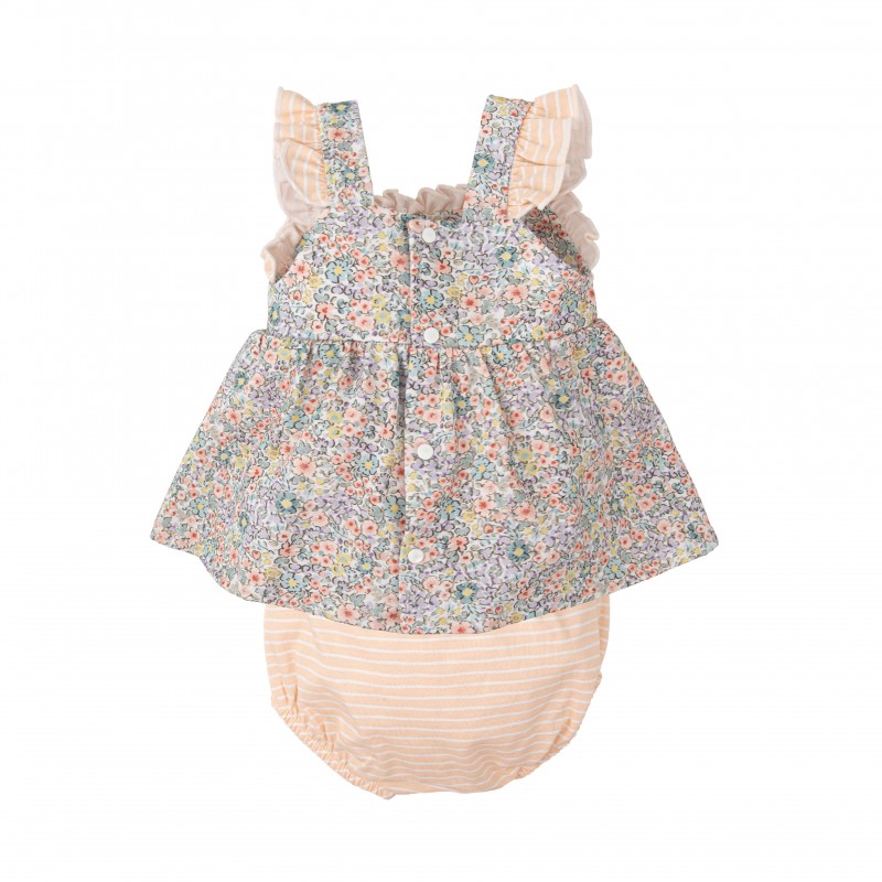 Aura Baby Girl Knitted Dress & Diaper Cover