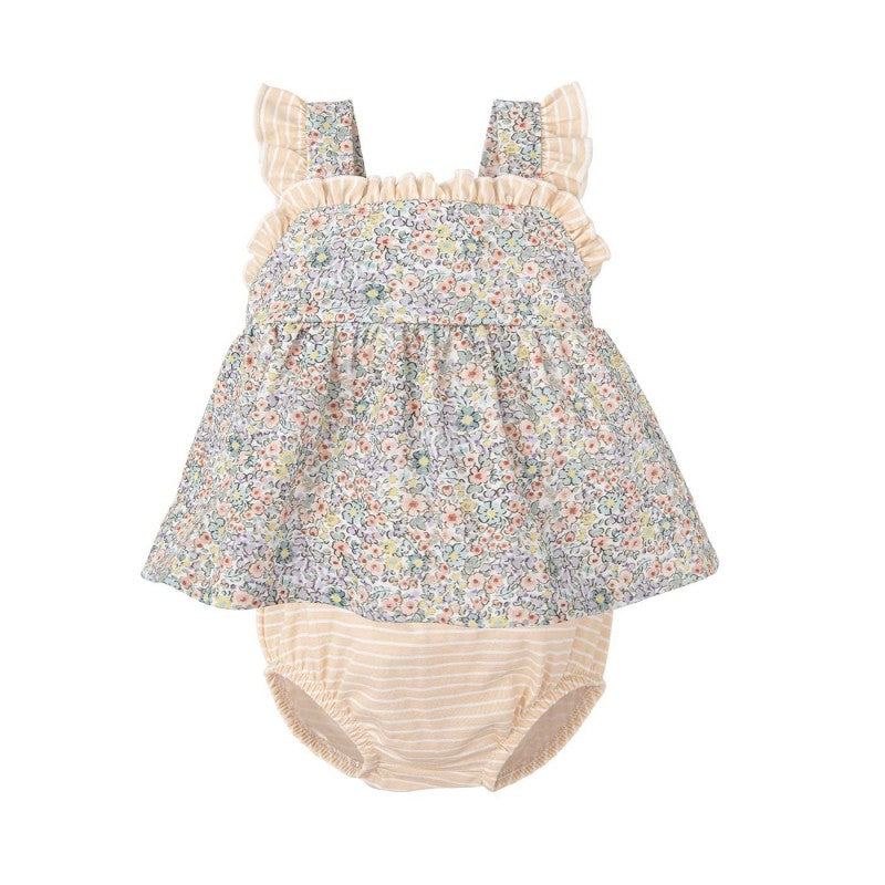 Aura Baby Girl Knitted Dress & Diaper Cover