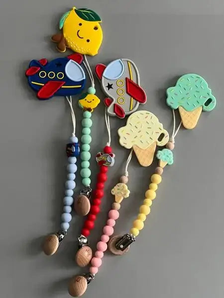 Lemon Teether & Clip Bundle - Nico