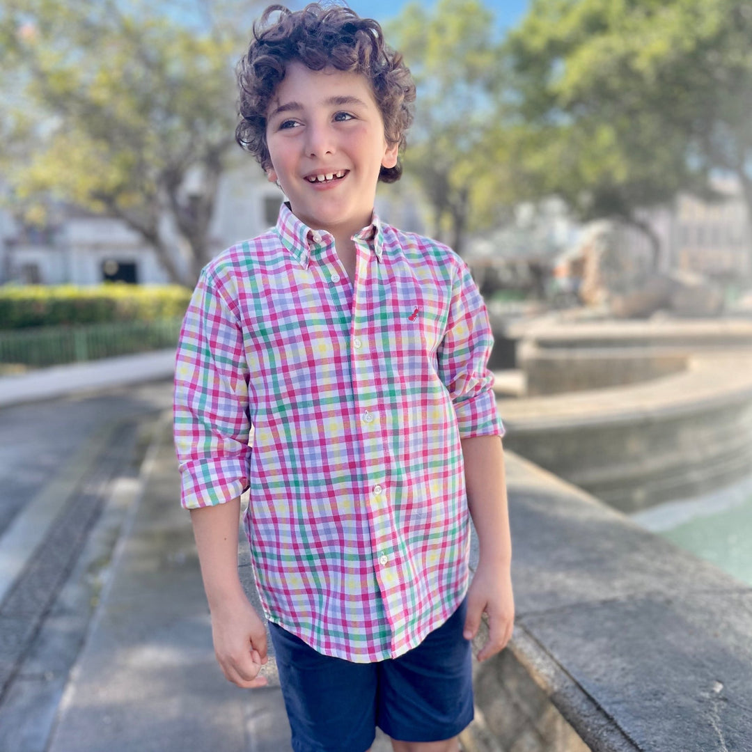 Long Sleeve Multicolored Shirt - Nico