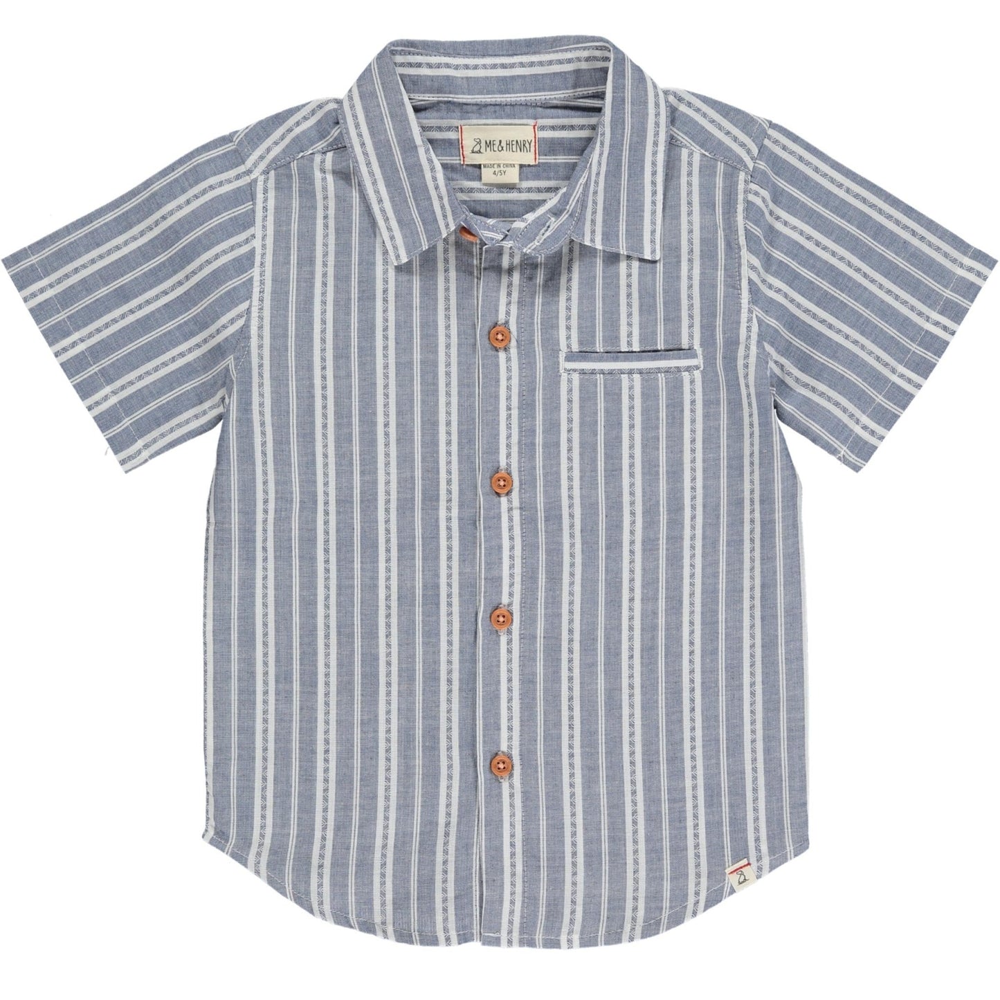 NEWPORT striped short sleeved shirt - Nico