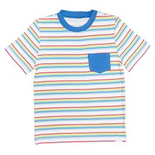 Retro Stripes Pocket T - Nico