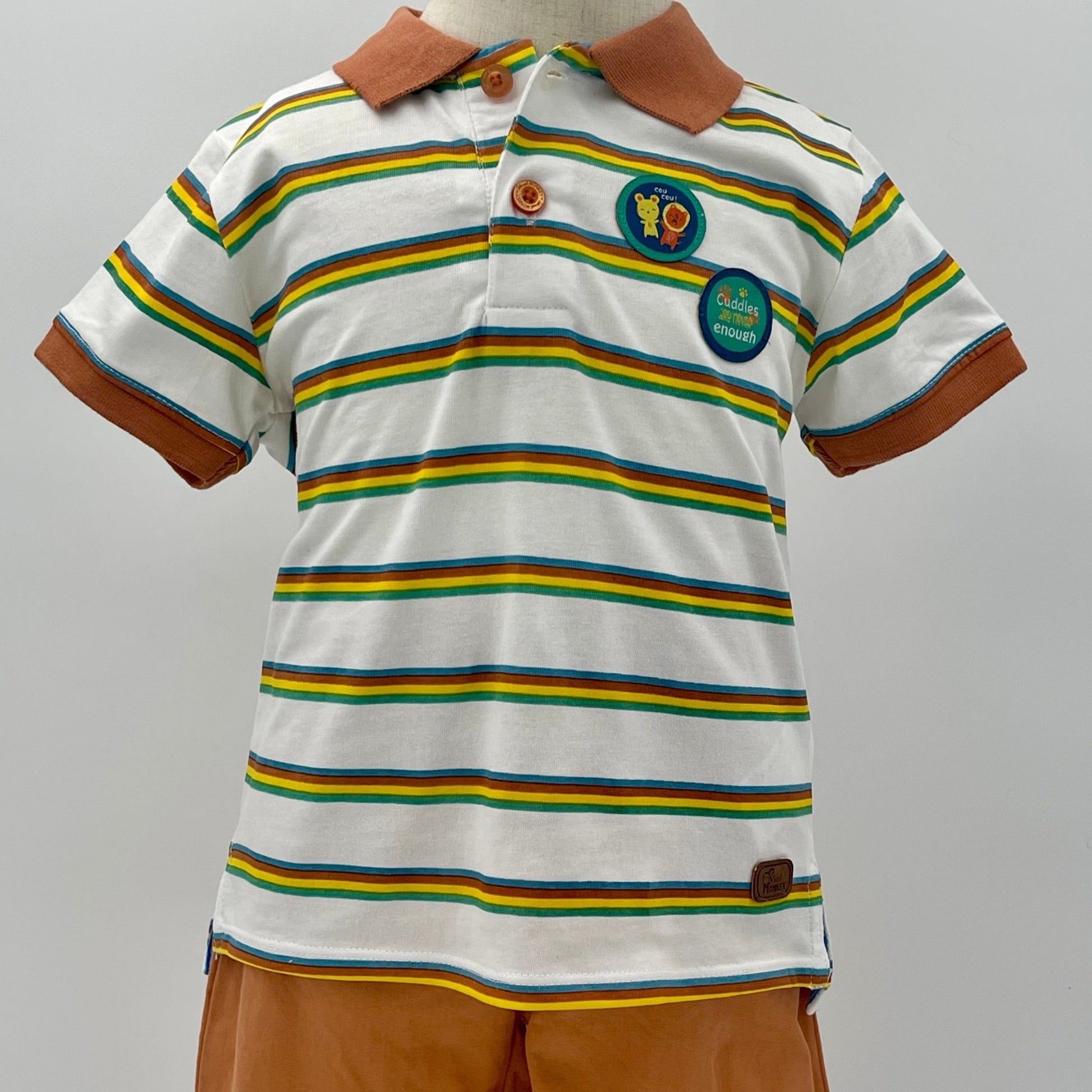 Short Sleeve Polo Shirt & Shorts - Nico