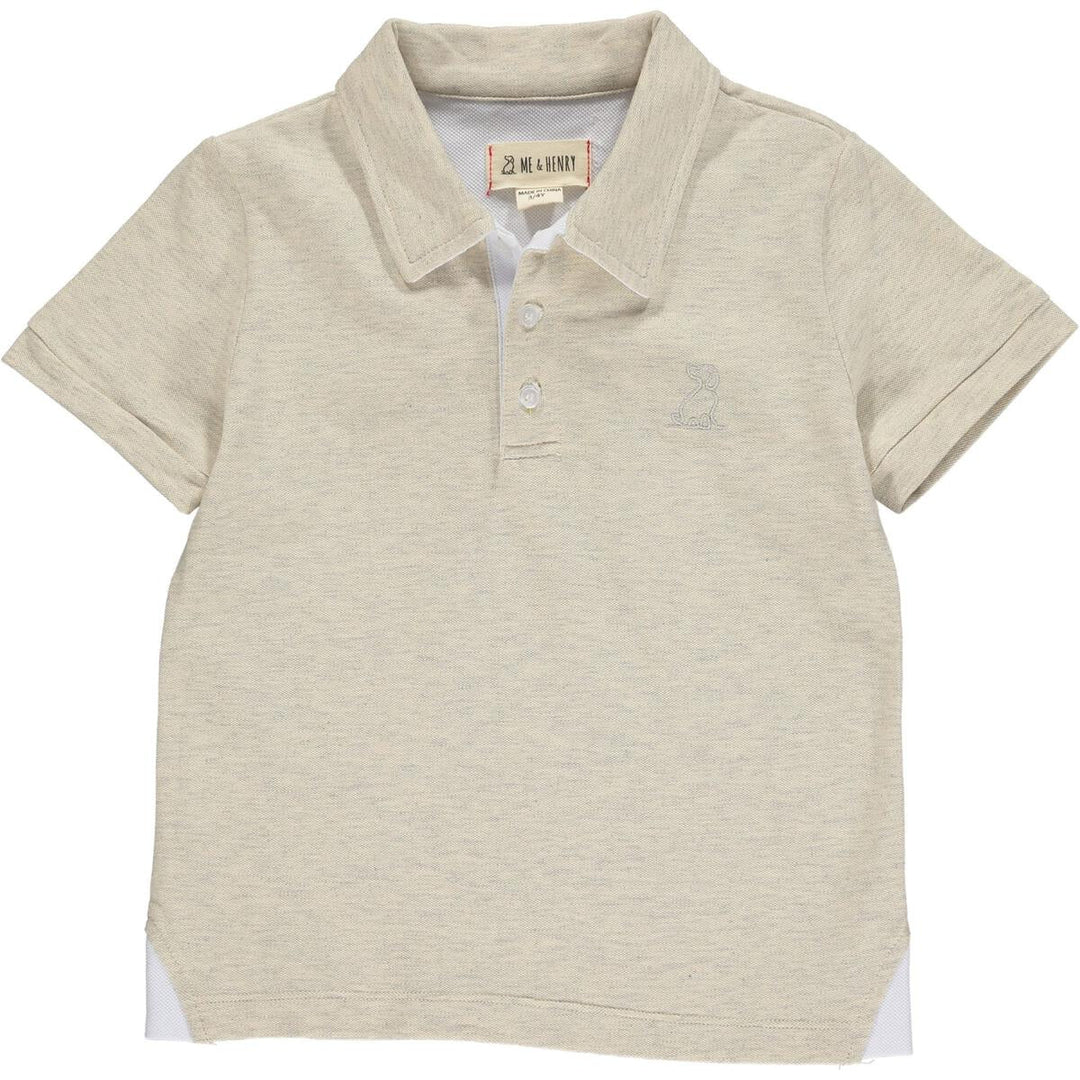 STARBOARD stone pique polo - Nico