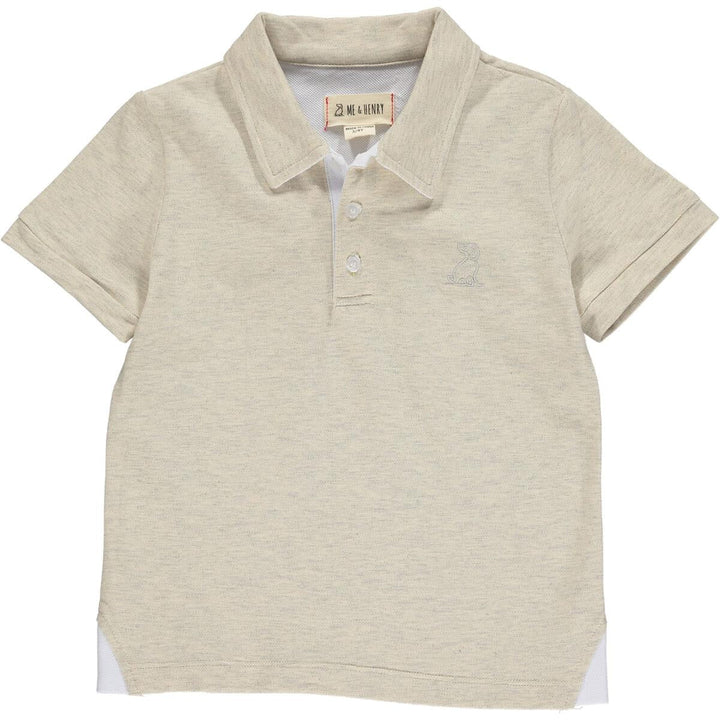 STARBOARD stone pique polo - Nico