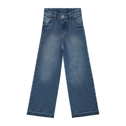 Milon Girls’ Wide-Leg Jeans – Toddler to Big Girl